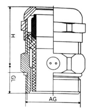 Breathable Cable Gland-Metric Thread