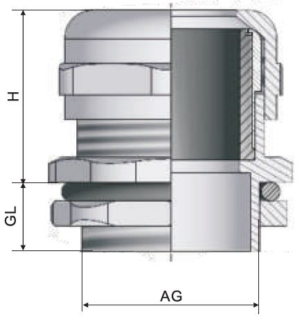 Brass Cable Gland