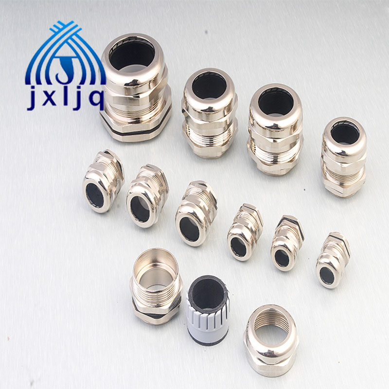 Waterproof brass cable connector and waterproof brass cable connector PG thread introduction