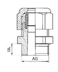 Nylon Cable Gland Supplier Recommend_Nylon Cable Gland Drawing