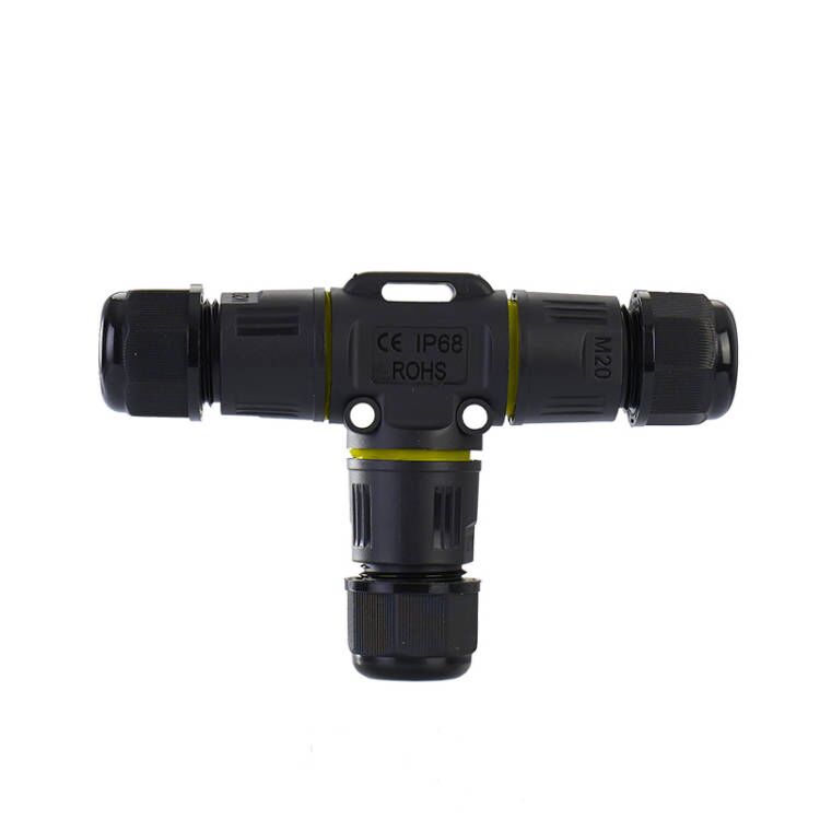 T Type Outdoor Waterproof Cable Gland Connector P68